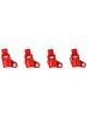 MSD Ignition Coil Blaster Coil-Pack Square Epoxy Red 45 000 V GM Set of
