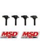 MSD Ignition Coil Blaster Coil Pack Style Black Scion Subaru For Toyota