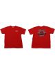 MSD T-Shirt Short Sleeve Atomic Air Force Cotton Red Medium