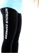 Nitrous Express Women's Black Leggings White Logo Xl