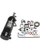 Nitrous Oxide Systems EFI Wet Cable Throttle Body 88mm 15lb. Bottle Black Kit