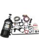 Nitrous Oxide Systems Wet Plate Kit EFI 150hp 10lb. Bottle Black For Mopar