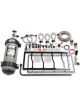 Nitrous Oxide Systems Dry Sniper EFI Race Series 12lb. Bottle Aluminum Black