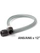 Nitrous Oxide Systems Hose Braided Stainless Steel -6AN Female 12