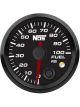 Nitrous Oxide Systems Fuel Pressure Gauge Black 2-2/16
