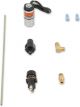 Nitrous Oxide Systems Bottle Purge Valve Kit For -4AN Line Black