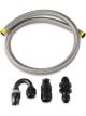Nitrous Oxide Systems 180° Racer Safety Blowdown Hose Kit Straight Exit Fitting