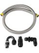 Nitrous Oxide Systems 180° Racer Safety Blowdown Hose Kit w/ 90° Exit Fitting