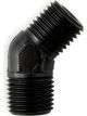 Nitrous Oxide Systems 45 Degree Fitting Flare Jet Holder Aluminum Black