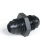 Nitrous Oxide Systems Fitting Coupler Union AN to AN Straight Aluminum Black