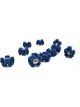 Powerhouse Cross Buffs Aluminum Oxide Medium Grade 1 in. Diameter Se