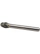 Powerhouse Carbide Burr 2 in Shank Aluminum Cut 3/8 in Oval
