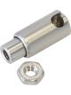 Aeroflow Quick Release Ball Joint 10-32 UNF Female 10-32 UNF Stud