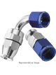 Proflow Alloy 90 Deg Hose End Suit -03 Ptfe Hose