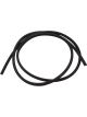 Proflow PET Flexible Sleeve flame-retardant woven Black 6 ft x 4mm
