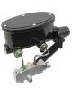Proflow Master Cylinder Aluminum Black Powdercoat 1.000 in. Bor