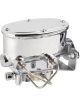 Proflow Master Cylinder Aluminum Polished 1-1/8 in. Bore Dual Bo