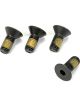 Proflow Water Pump Pulley Bolts Black 5/16