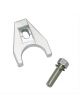Proflow Distributor Hold-Down Clamp Billet Aluminum Clear Stud Mount