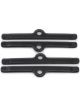 Proflow Valve Cover Spreader Bars Black Kit