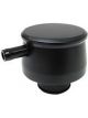 Proflow Breather Cap Push-In with Tube SmoothBlack Aluminum