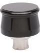 Proflow Breather Cap Push-In SmoothBlack Aluminum