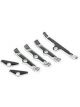 Proflow Valve Cover Spreader Bars Chrome Kit SB Ford 289 351W