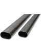 Proflow Oval Exhaust Tubing Straight 3.50 in. Diameter Stainless