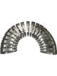 Proflow Pie Cut Oval Tubing Stainless Steel 4 63mmx125mm