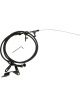 Proflow Automatic Transmission Black Braided Stainless Kickdown