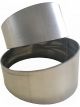 Proflow Pie Cut Round Tubing Titanium 2.0