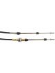 Aeroflow Bulkhead Cable/Clip 3ft L, 10-32 Thread, 2