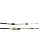 Aeroflow Bulkhead Cable/Clip 9ft (2743mm), 10-32 Thread, 2