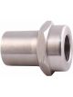 QA1 Chassis Tube Adapter Steel 1 1/4in. Diameter LH 3/4in.-16 Thread
