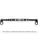 QA1 Strut Tower Brace Front Upper Steel Black Powdercoated Chevrolet