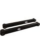 QA1 Trailing Arms Tubular Rear Lower Steel Black Powdercoated Polyurethan