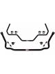 QA1 Sway Bar Set Front 1-3/8in. Diameter & Rear 1in. Diameter 78-88 GM G