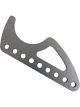 QA1 Shock Mount Bracket Steel Natural Axle Housing