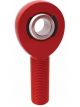 QA1 Rod End AM Series Endura Aluminium/Steel Left Hand 5/16-3/8 Red