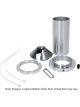 QA1 Coil-Over Sleeve Aluminium Natural Threaded Adjustment Nut Kit