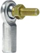 QA1 Rod End GF Series 2-Pieces 300 SS Left Hand 0.25in. Bore 1/4 Teflon