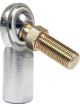 QA1 Rod End MCF Series 2-Pieces Carbon/Steel Left Hand 16mm-16mm Stud
