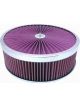 RPC 14in. X 4in. in. SUPER FLOWin. AIR CLEANER KIT-(CHROME)