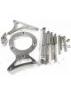 RPC Pol Alum Alternator & Power Steering Brackets Kt