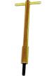 RPC Aluminium T-BAR WING NUT 4-3/4in. WITH 1/4-20- GOLD