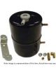 RPC Aluminium VACUUM RESERVOIR TANK BLACK ANODIZED