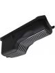 RTS Oil Pan Cast Aluminum Machined Finned Black 4 qt. SB Chev Driver