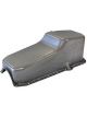RTS Oil Pan Sump Steel Raw Finish Standard SB Chev 2-Piece Rear main