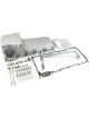 RTS Oil Pan LS Engine Swap Cast Aluminium Natural 6 lt Capacity 4.25 in.