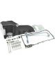 RTS Oil Pan LS Engine Swap Cast Aluminium Black 6 lt Capacity 4.25 in.